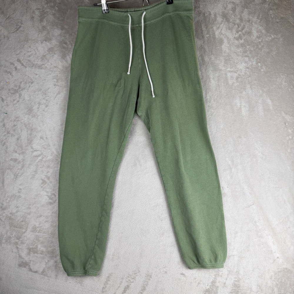 Marine Layer Sage Green French Terry Jogger Sweatpants Womens M